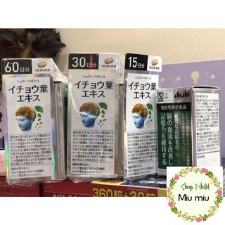 Viên uống bổ não, hỗ trợ tiền đình Asahi Nhật bản_shopnhatlulu2