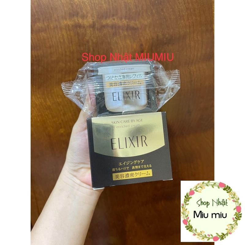 Kem dưỡng da elixir enriched cream