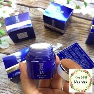 Kem dưỡng chống nhăn, thâm mắt Kose Sekkisei Eye 20g