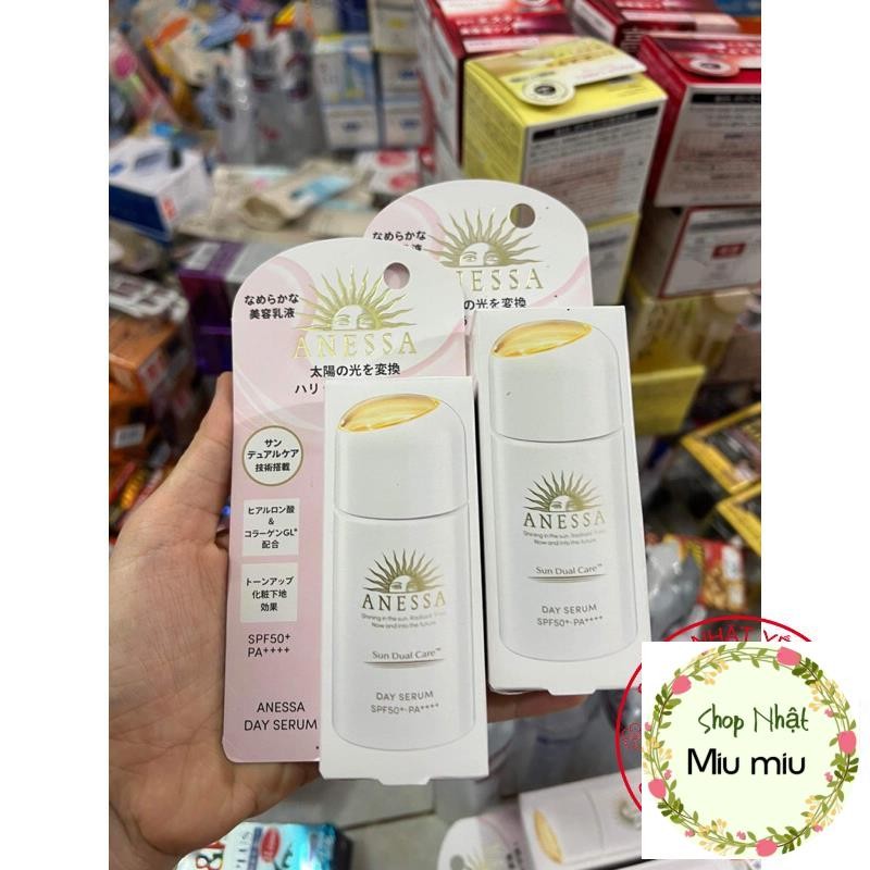 Kem Chống Nắng Dưỡng Da, Nâng Tông Dạng Serum Anessa Day Serum SPF50+/PA++++ 30ml