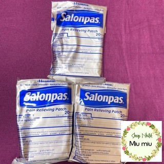 HỘP 140 MIẾNG DÁN SALONPAS CỦA NHẬT