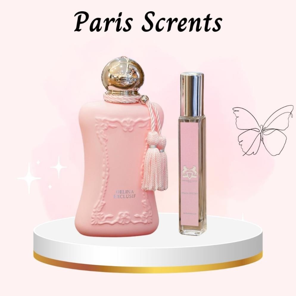 Nước Hoa Nữ Delina Exclusif Chính Hãng tiểu thư, kiêu kỳ chai chiết 10ml - Paris Scrents