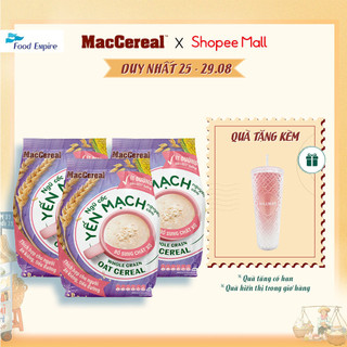 Combo 3 túi bột ngũ cốc dinh dưỡng ít đường - maccereal