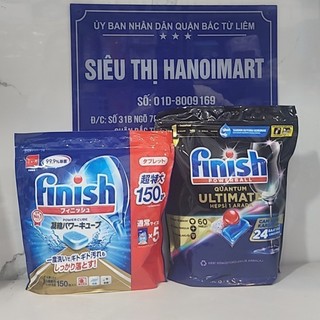 Viên rửa bát Finish Quantum Ultimate 60 viên nhập khẩu Đức Gemany, 150 viên finish nhật japan