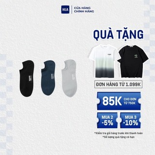 HLA - Bộ 3 đôi vớ nam cao cấp Soft & comfortable elastic socks