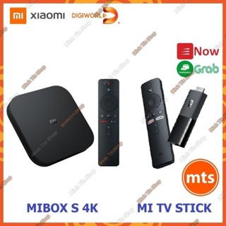 Android Tivi Box Xiaomi Mibox S 4K Gen 2 & Mi TV Stick MDZ-24-AA - Minh Tín Shop