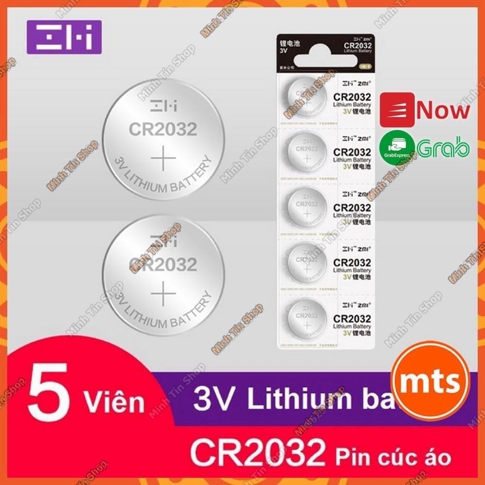 Pin CR2032 3V Lithium ZMI Dùng cho CMOS, đồng hồ, điều khiển - Minh Tín Shop