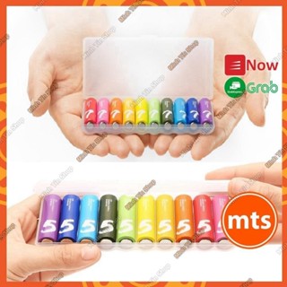 Pin Xiaomi ZMI Rainbow 5 AA và 7 AAA vỉ 10 viên Pin AA/AAA  Alkaline dung lượng cao - Minh Tín Shop