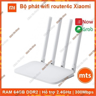 Bộ phát wifi Xiaomi 4C Router có Repeater kích sóng Wifi tiện lợi chính hãng - Minh Tín Shop