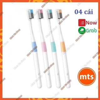 Bàn chải Xiaomi Dr Bei Doctor B Toothbrush (Nguyên Hộp 4 Cái + 1 Hộp đựng du lịch) - Minh Tín Shop