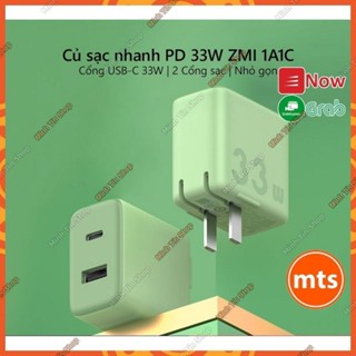 Củ sạc nhanh PD 33W ZMI 1A1C HA728 tiện lợi chính hãng - Minh Tín Shop