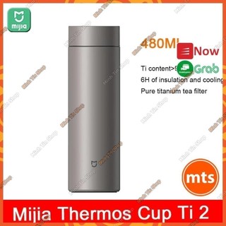  Bình Giữ Nhiệt Xiaomi Mijia  Cup Ti 2 Titan 480ml Cao Cấp Chính Hãng - Minh Tín Shop 
