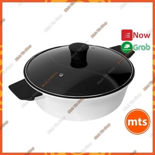 Nồi lẩu 2 ngăn dùng cho bếp từ Xiaomi Mijia Zhiwuzhu ZGYY001ACM tiện lợi chính hãng - Minh Tín Shop