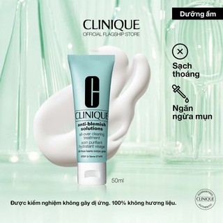 Kem dưỡng ẩm kiểm soát mụn Clinique Anti-Blemish Solutions All Over Clearing Treatment Oil-Free 50ml