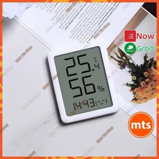 Đồng hồ tích hợp nhiệt ẩm kế Miao Miao MHO-C601 theo dõi nhiệt độ độ ẩm tiện lợi  Youpin - Minh Tín Shop