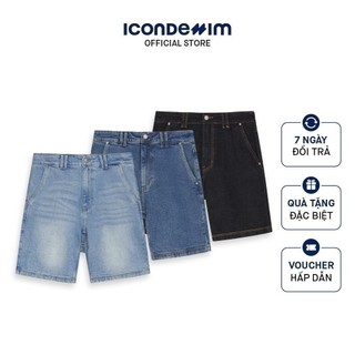 Quần short jean nam denim slash form slim qsid0178