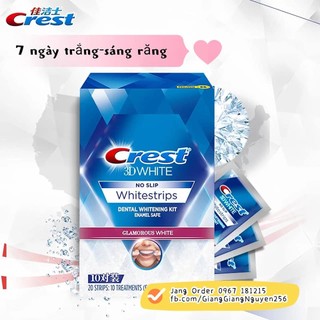 [Date cuối 24] Miếng dán trắng răng Crest/OralB 3D White Whitestrips Glamorous