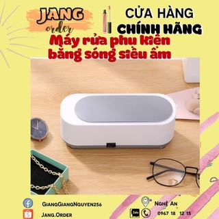 Máy rửa phụ kiện (hoa tai, dây chuyền, đồng hồ, cọ mĩ phẩm...) bằng sóng siêu âm