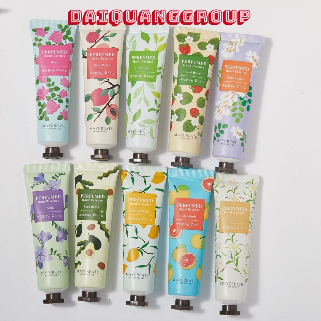(Bán Buôn Lẻ Bằng Sỉ) Kem dưỡng da tay Maycreate nội địa Trung
