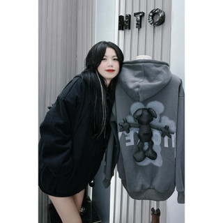  Áo Hoodie Gấu Áo Khoác Hoodie Gắn Gấu Sau Lưng Form Rộng Chất Nỉ Bông Trần Dày Dặn Cao Cấp Áo Hoodie Nỉ Hotrend 2023 