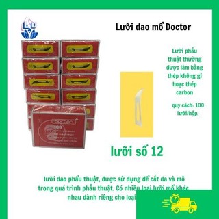 LƯỠI DAO MỔ PHẪU THUẬT ẤN (DOCTOR+-) SỐ 11/15