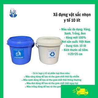 Xô đựng rác thải y tế 10L