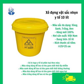 Xô đựng rác thải y tế 10L