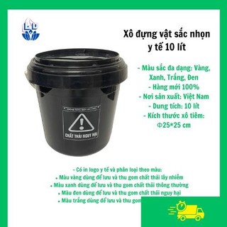 Xô đựng rác thải y tế 10L