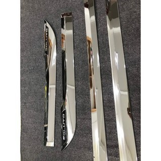 Nẹp sườn xe Kia Soluto Mạ Crom