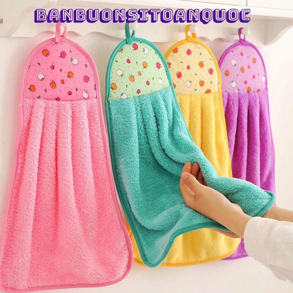 [COMBO 10] Khăn lau tay treo tường🍁 #KHĂN_LAU_TAY 🍁khăn lau tay, rẻ lau bếp siêu thấm