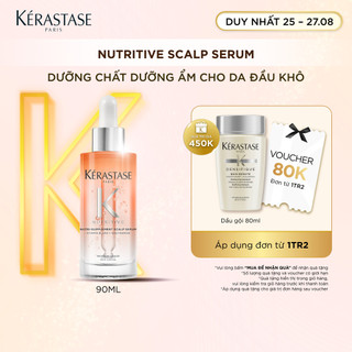 Dưỡng chất dành cho da đầu giúp dưỡng ẩm và nuôi dưỡng da đầu Kérastase Nutritive Scalp Serum 90ml