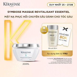 Mặt nạ phục hồi chuyên sâu dành cho tóc gàu Kérastase Symbiose Masque Revitalisant Essentiel 200ml