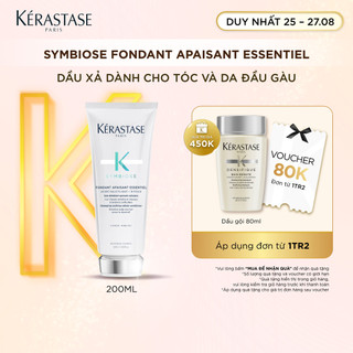 Dầu xả dành cho tóc và da đầu gàu Kérastase Symbiose Fondant Apaisant Essentiel 200ml