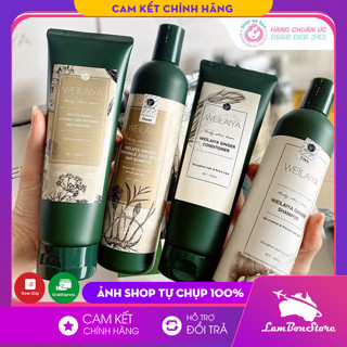   Tặng Set mini  Dầu gội xả gừng Weilaiya ngăn ngừa rụng tóc kích mọc tóc 