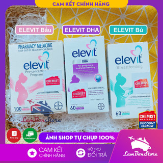 [Tem Chemist Date 2025] ELEVIT Bầu và Sau Sinh - Vitamin Tổng Hợp cho bà Bầu và Sau sinh - Xuất xứ Úc