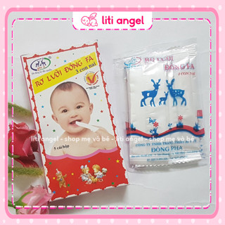 Combo 10 hộp rơ gạc lưỡi Đông Pha 50 cái