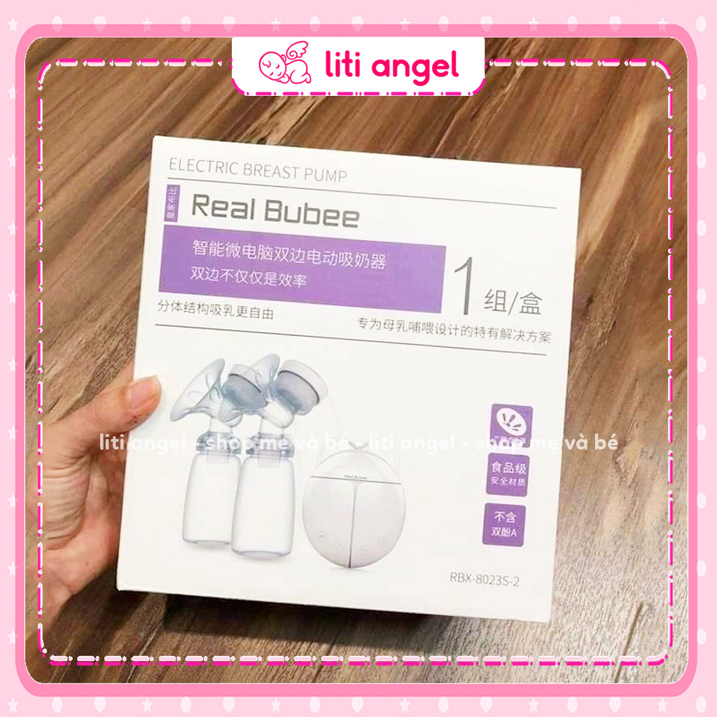 Máy Hút Sữa Điện Đôi Real Bubee