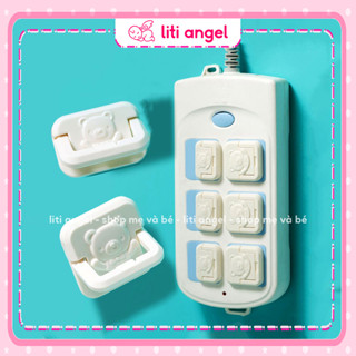 Bịt ổ Điện An Toàn Cho Bé Loại Tốt, Nút Bịt Ổ Điện Chống Giật