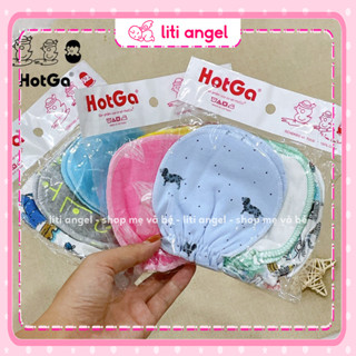 Bao Tay, Bao Chân Cho Bé Sơ Sinh HOTGA Vải Cotton Mềm Mịn
