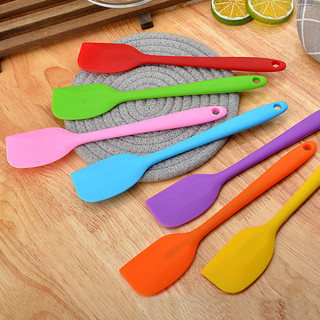 Phới Dẹt Silicon Trộn Bột, Vét Bột, Đánh Bột, Phết Kem Cho Bé