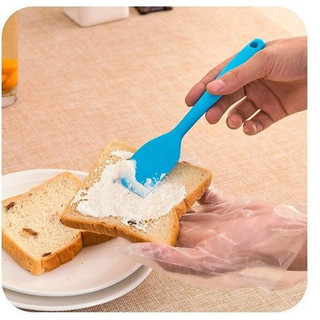 Phới Dẹt Silicon Trộn Bột, Vét Bột, Đánh Bột, Phết Kem Cho Bé