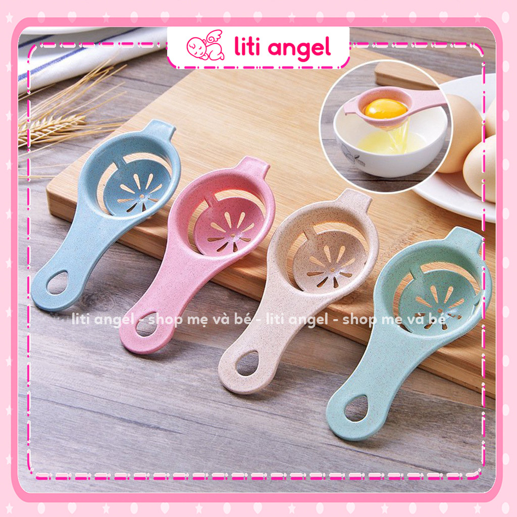 Dụng Cụ Tách Lòng Đỏ Trứng Nhựa và Lúa Mạch