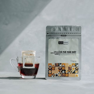 Cà phê phin giấy Robusta chín cây rang mộc Milano Coffee