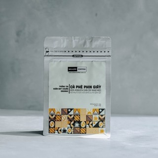 Cà phê phin giấy Robusta chín cây rang mộc Milano Coffee