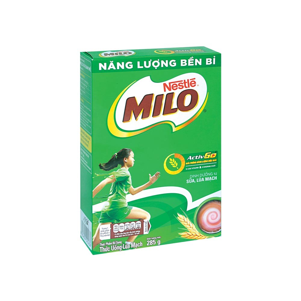 Milo Bột Hop Giấy 285g