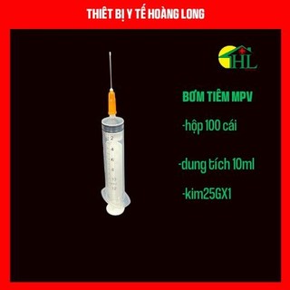 [chính hãng]100 ống Bơm tiêm MPV 10ml