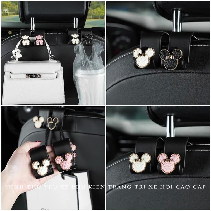 Móc Treo Đồ Sau Ghế Ô Tô Nhiều Hình Dễ Thương