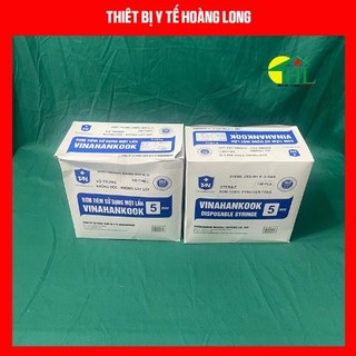 [100 ông]Bơm tiêm Vinahankook 5cc-5ml