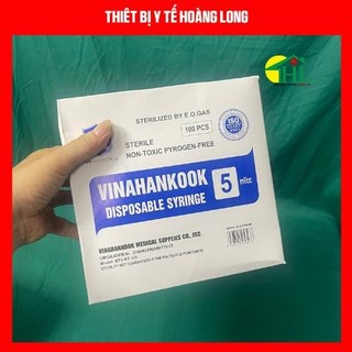 [100 ông]Bơm tiêm Vinahankook 5cc-5ml