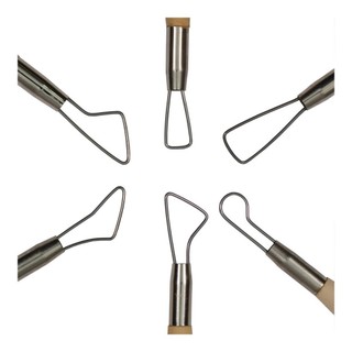 [Hỏa Tốc HCM] Bộ Dụng Cụ 6 Món Làm Đất Sét Mont Marte - Single End Tools 6pc - MMSP0004